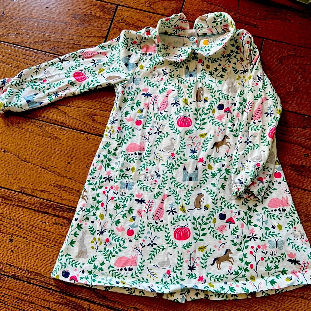 Boden collared fairy-tail dress 18-24M